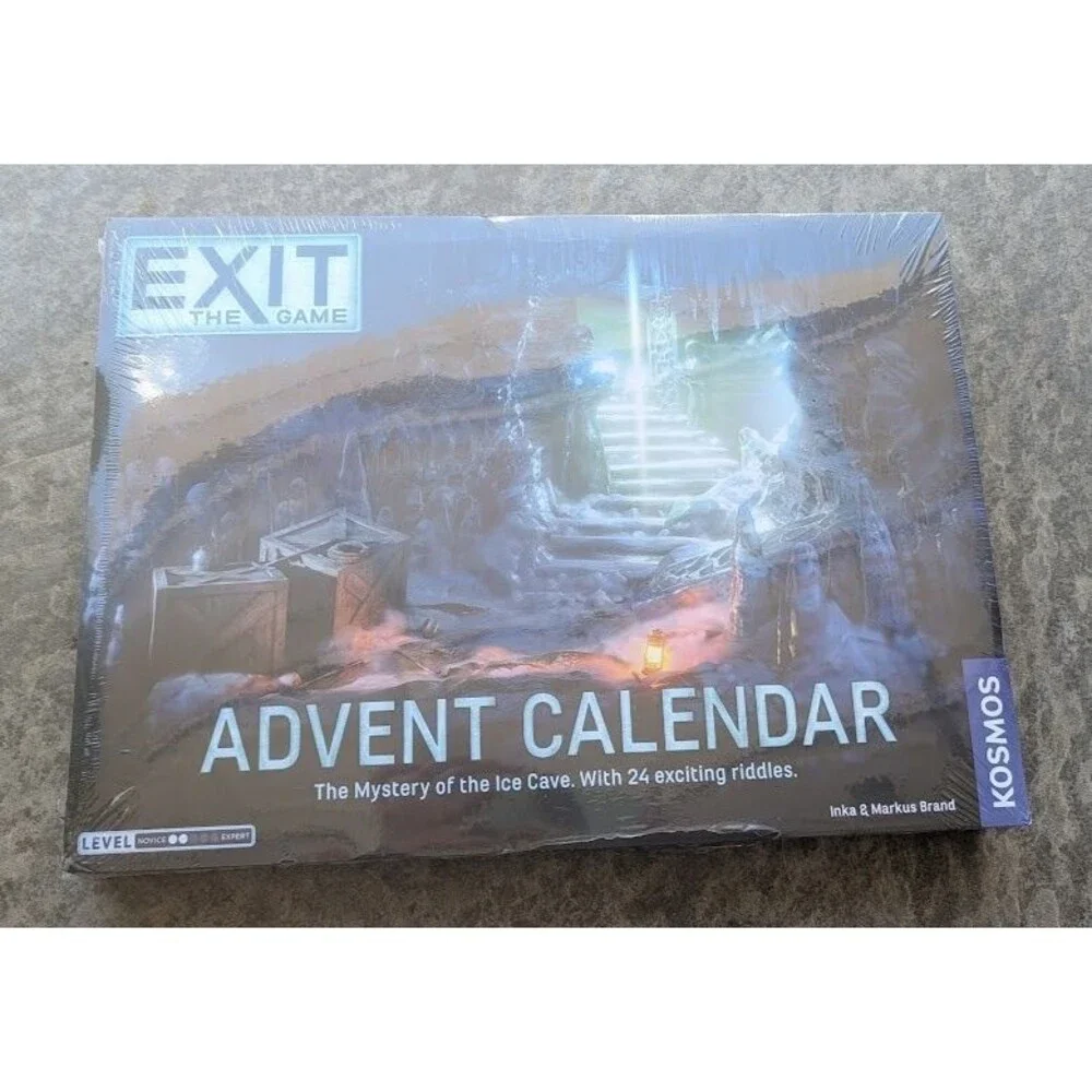 NEW SEALED RARE EXIT The Game Advent Calendar The Mystery Of The Ice Cave Kosmos